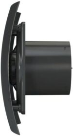 8037996670 BREEZE 4C Obsidian, Вентилятор осевой вытяжной с обратным клапаном D 100, декоративный 90-07205 Hirschmann — изображение 3