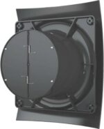 8037996670 BREEZE 4C Obsidian, Вентилятор осевой вытяжной с обратным клапаном D 100, декоративный 90-07205 Hirschmann — изображение 4