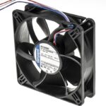 8000372528 4312N/2H3P, 4300 N - S-Panther Series Axial Fan, 12 V dc, DC Operation, 285m³/h, 10W, 119 x 119 x 32mm Hirschmann