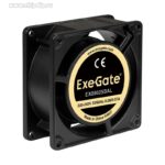 9000945542 EX08025BAL, Вентилятор 220В 80x80x25 мм, двойной шарикоподш, провод 30см, 2600RPM, 32dBA Hirschmann — изображение 2
