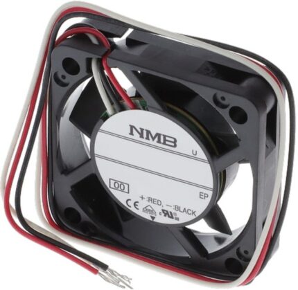 8033885272 04015SS-05N-AL-00, Fan Tubeaxial 5VDC Square - 40mm L x 40mm H Sleeve 7.4 CFM (0.207m³/min) 3 Wire Leads Hirschmann