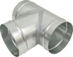 8017239619 Тройник оцинкованный для воздуховодов 125 мм 2248240003681 Hirschmann