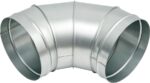 8017893481 Отвод оцинкованный 90 градусов для воздуховодовов 200 мм 2248240003575 Hirschmann
