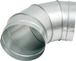 8017893481 Отвод оцинкованный 90 градусов для воздуховодовов 200 мм 2248240003575 Hirschmann — изображение 3
