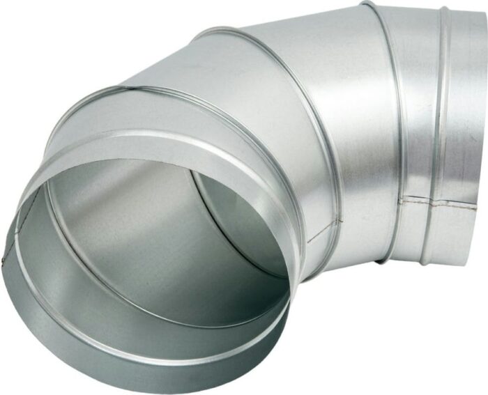 8017893481 Отвод оцинкованный 90 градусов для воздуховодовов 200 мм 2248240003575 Hirschmann — изображение 3