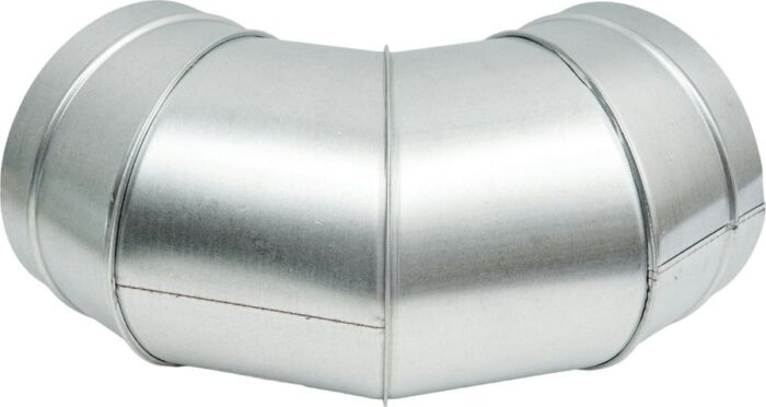 8017893481 Отвод оцинкованный 90 градусов для воздуховодовов 200 мм 2248240003575 Hirschmann — изображение 4