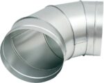 8018115765 Отвод оцинкованный 90 градусов для воздуховодовов 250 мм 2248240004152 () Hirschmann — изображение 3