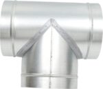 8018583589 Тройник оцинкованный для воздуховодов 160 мм 2248240000703 Hirschmann