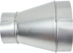 8018589069 Переход оцинкованный для круглых воздуховодов 160/100 2248240003384 Hirschmann