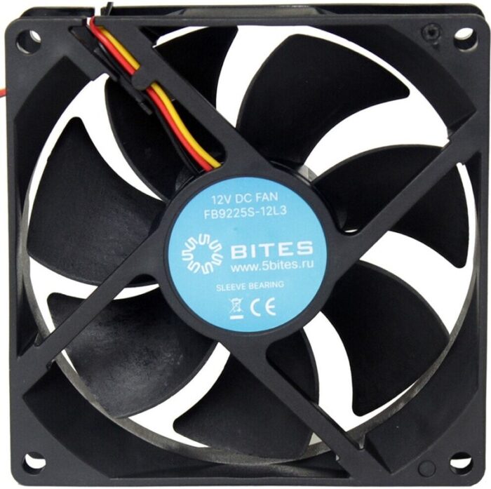 8010346705 5bites Вентилятор FB9225S-12L3 92X25 / SLEEVE / 1800RPM / 3P Hirschmann — изображение 2