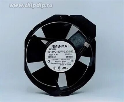 8038645816 Вентилятор NMB-MAT 5915PC-20W-B20-S11 220V 44W 172x150x38 Hirschmann