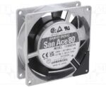 8017873455 Вентилятор Sanyo Denki Petit Ace 25 109S054 230V 50/60Hz 9/7W 0.05/0.04A 80X25 Клемма () Hirschmann — изображение 3