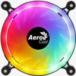 8013744473 Вентилятор Aerocool Spectro 12 120мм, от БП:4-pin (Molex), 1000об/мин, 20 дБ, RGB, черный, Ret [spectro 12 frgb molex] Hirschmann — изображение 2