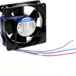 8034014479 4114N/2H8P00377, Fan Tubeaxial 24VDC Square - 119mm L x 119mm H Ball 335.7 CFM (9.40m³/min) 2 Wire Leads Hirschmann