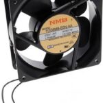 8034014611 11938MB-B3N-AA-00, Fan Tubeaxial 230VAC Square - 119mm L x 119mm H Ball 102.0 CFM (2.86m³/min) 2 Terminals Hirschmann