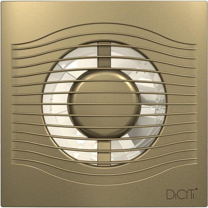 8003230405 ERA Вентилятор осевой вытяжной с обр. клап. D 125 SLIM 5C champagne 87-997 Hirschmann — изображение 5