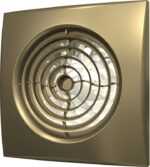 8001568748 Вентилятор осевой вытяжной с обр. клап. D 100 AURA 4C champagne 87-985 Hirschmann