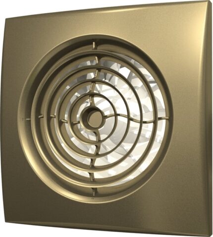 8001568748 Вентилятор осевой вытяжной с обр. клап. D 100 AURA 4C champagne 87-985 Hirschmann