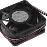 8034021071 06025SA-24Q-AL-D0, Fan Tubeaxial 24VDC Square - 60mm L x 60mm H Ball 26.8 CFM (0.750m³/min) 3 Wire Leads Hirschmann