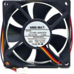 8025932429 Вентилятор NMB-MAT 3110RL-04W-B79 12V DC 0.44A 80X25 3pin Hirschmann