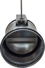 8022133594 TKD-250 Регулирующая заслонка круглая с площадкой под привод диам. 250мм 550250 Hirschmann — изображение 6