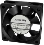 8009032014 CFM-6020B-040-320, DC Fans dc axial fan, 60 mm square, 20 mm, 5 Vdc Hirschmann — изображение 2