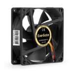 8038575205 EX297082RUS, Вентилятор 24В DC ExeGate EX08020B3P-24 (80x80x20 мм, 2-Ball (двойной шарикоподшипник), 3pin, 4000RPM, 41dBA) Hirschmann