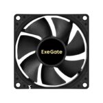 8038575205 EX297082RUS, Вентилятор 24В DC ExeGate EX08020B3P-24 (80x80x20 мм, 2-Ball (двойной шарикоподшипник), 3pin, 4000RPM, 41dBA) Hirschmann — изображение 3