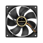 8038575214 EX297093RUS, Вентилятор 24В DC ExeGate EX12025B3P-24 (120x120x25 мм, 2-Ball (двойной шарикоподшипник), 3pin, 2200RPM, 35dBA) Hirschmann — изображение 2