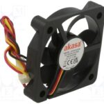 8026989774 DFS501012M, Fan: DC; axial; 12VDC; 50x50x10mm; 28.21dBA; EBR; 4500rpm; 2.63mmH2O Hirschmann