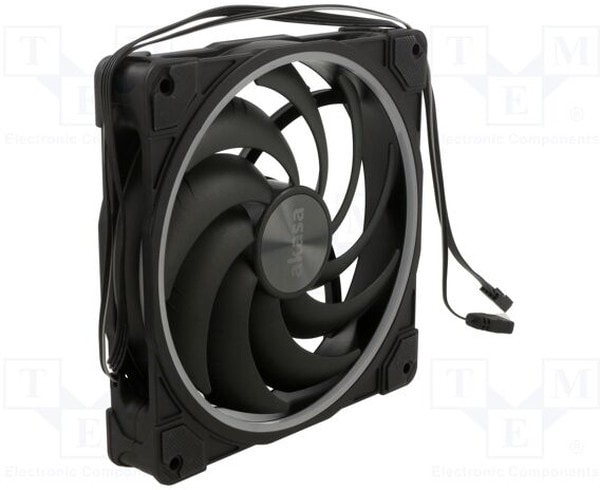 doc055541543 8025813956 AK-FN119, Fan: DC; axial; 12VDC; 140x140x25mm; 37.6dBA; HDB; 600?1800rpm Hirschmann — изображение 1