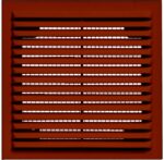 8018299003 Решетка вентиляционная вытяжная 170x240 материал АВS- пластик 1724Вкор Hirschmann
