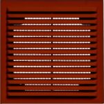8018299003 Решетка вентиляционная вытяжная 170x240 материал АВS- пластик 1724Вкор Hirschmann