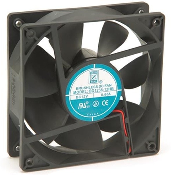 doc055590077 8006387709 OD1238PT-24HTB, DC Fans DC Fan, 120x120x38mm, 24VDC, 105CFM, 2800RPM, Ball Bearing, Terminals Hirschmann — изображение 1