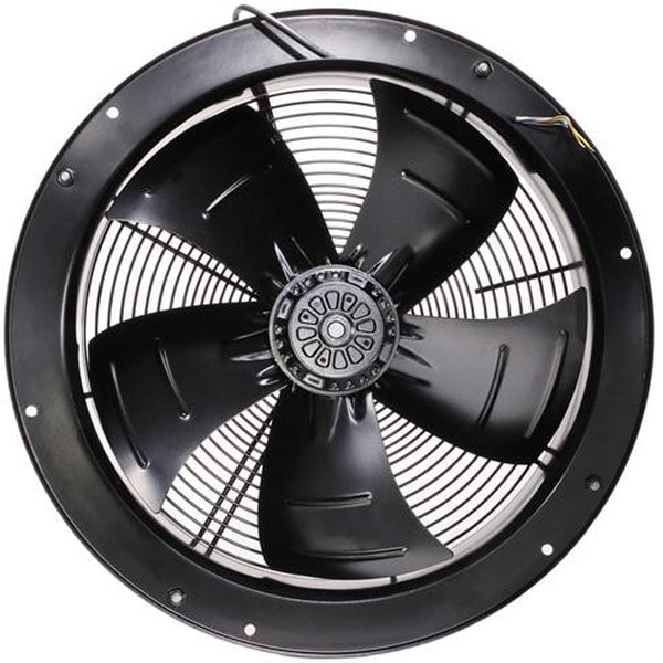 doc055593393 8006405601 W4E400-CP14-70, AC Fans AC Axial Fan, 528x80mm Round, 115VAC, 2910CFM, 250W, 73dBA, Ball, IP44 Hirschmann — изображение 1