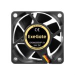 8038575201 EX297078RUS, Вентилятор 24В DC ExeGate EX06025B3P-24 (60x60x25 мм, 2-Ball (двойной шарикоподшипник), 3pin, 5100RPM, 34dBA) Hirschmann — изображение 2