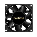 8038575208 EX297085RUS, Вентилятор 24В DC ExeGate EX08038S3P-24 (80x80x38 мм, Sleeve bearing (подшипник скольжения), 3pin, 4500RPM, 43dBA) Hirschmann — изображение 3