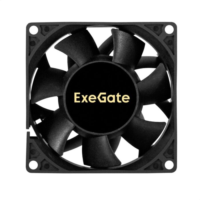 8038575208 EX297085RUS, Вентилятор 24В DC ExeGate EX08038S3P-24 (80x80x38 мм, Sleeve bearing (подшипник скольжения), 3pin, 4500RPM, 43dBA) Hirschmann — изображение 3
