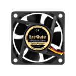 8038575138 EX297004RUS, Вентилятор 5В DC ExeGate ExtraPower EP06025S3P-5 (60x60x25 мм, Sleeve bearing (подшипник скольжения), 3pin, 4800RPM, 33dBA) Hirschmann — изображение 2