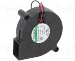 8016693245 MF50151VX-1B00U-A99, Вентилятор blower; 12ВDC; 51,7x51,6x15мм; 9,18куб.м/ч; 42,2дБА Hirschmann