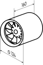 8045151799 Вытяжной вентилятор Zernberg Almaz 125 (10222261) Hirschmann — изображение 6