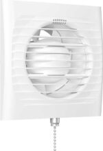 8010442199 Вентилятор вытяжной осевой 125мм 14Вт шнур бел. AURAMAX OPTIMA 5-02 Hirschmann — изображение 4