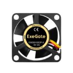 8038575116 EX295190RUS, Вентилятор 5В DC ExeGate EX03010S3P-5 (30x30x10 мм, Sleeve bearing (подшипник скольжения), 3pin, 9000RPM, 25dBA) Hirschmann — изображение 2
