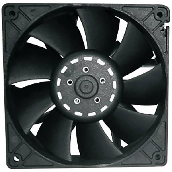 doc055710354 8006148858 OD1225-24HSS, Fan Tubeaxial 24VDC Square - 120mm L x 120mm H Sealed Sleeve 120.0 CFM (3.36m³/min) 2 Wire Leads Hirschmann — изображение 1