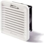 8002919258 7F.20.9.024.1020, 7F Series Filter Fan, 24 V dc, DC Operation, 24m³/h Filtered, 24m³/h Unimpeded, IP54, 120 x 120mm Hirschmann — изображение 7