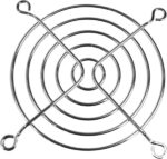 8005960332 G92-16, 92mm Sq Fan Finger Guard Steel, Chrome Plated 6 Rings Hirschmann — изображение 3