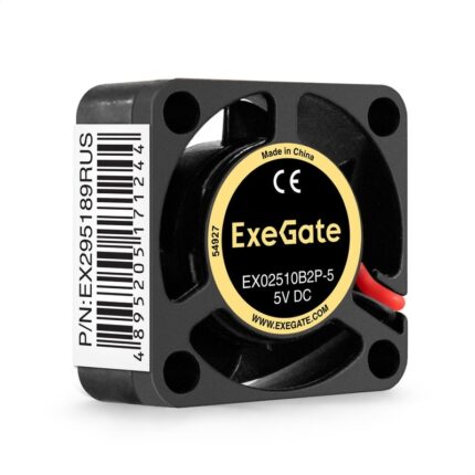 8038575115 EX295189RUS, Вентилятор 5В DC ExeGate EX02510B2P-5 (25x25x10 мм, 2-Ball (двойной шарикоподшипник), 2pin, 10500RPM, 22dBA) Hirschmann