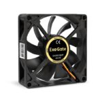 8038575171 EX297042RUS, Вентилятор 12В DC ExeGate EX08015B3P (80x80x15 мм, 2-Ball (двойной шарикоподшипник), 3pin, 2000RPM, 21dBA) Hirschmann