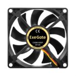 8038575171 EX297042RUS, Вентилятор 12В DC ExeGate EX08015B3P (80x80x15 мм, 2-Ball (двойной шарикоподшипник), 3pin, 2000RPM, 21dBA) Hirschmann — изображение 2