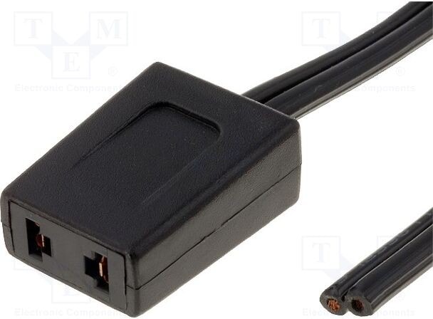 doc055755585 8002659300 A2-10.GN, Провод питающий, для вентиляторов, 1м, вилка прямая () Hirschmann — изображение 1